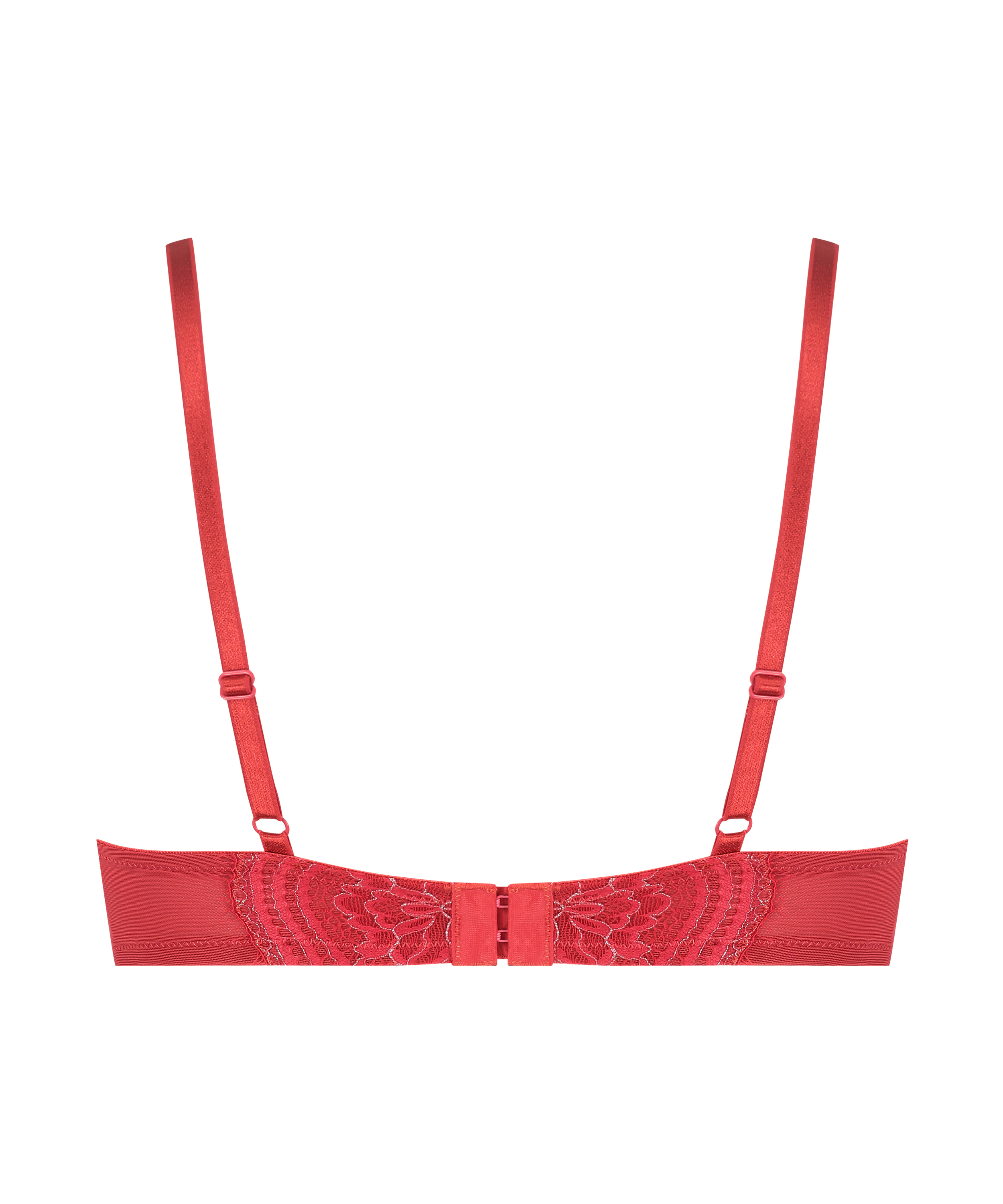 Soutien-gorge Harriet à armatures non-préformé, Rouge, main