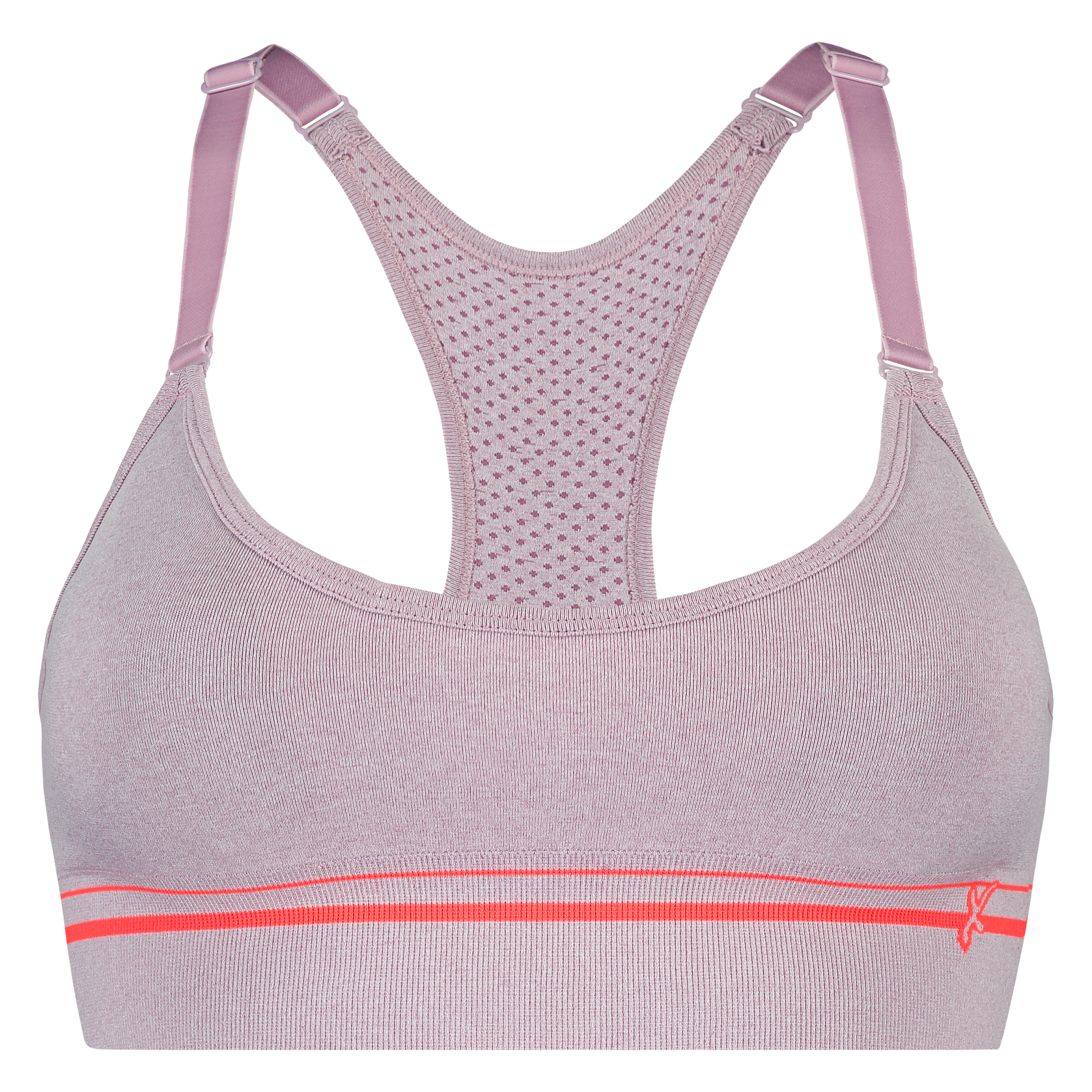 Soutien-gorge de sport HKMX The Crop Niveau 1, Pourpre, main