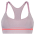 Soutien-gorge de sport HKMX The Crop Niveau 1, Pourpre