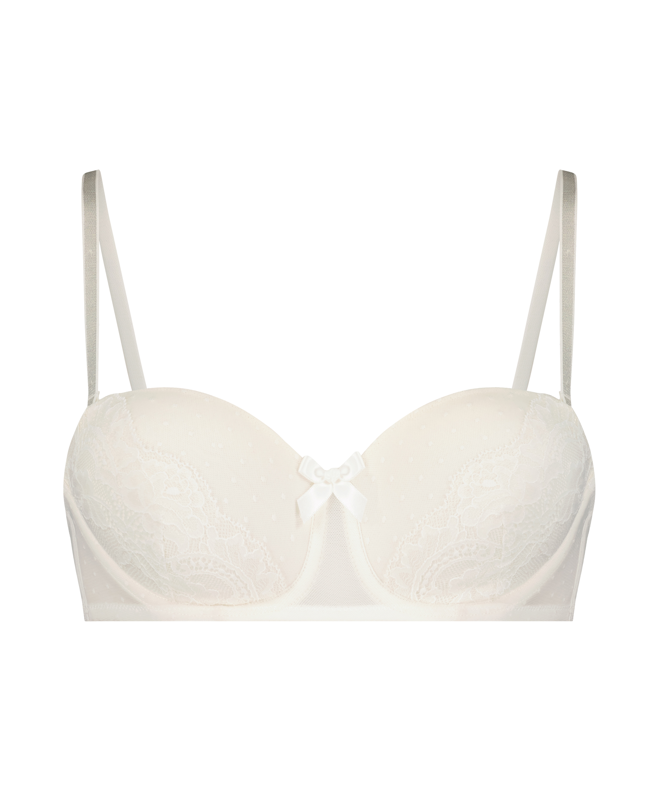 Voorgevormde strapless beugel bh Valerie, Wit, main