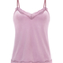 Cami top Velours Lace, Paars
