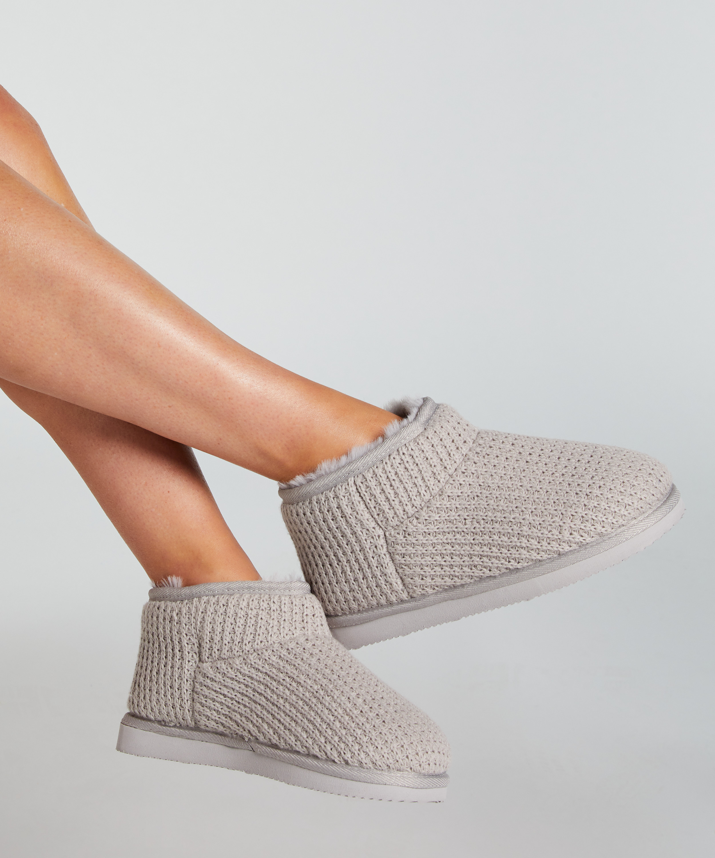 Pantoffel Saar, Grijs, main