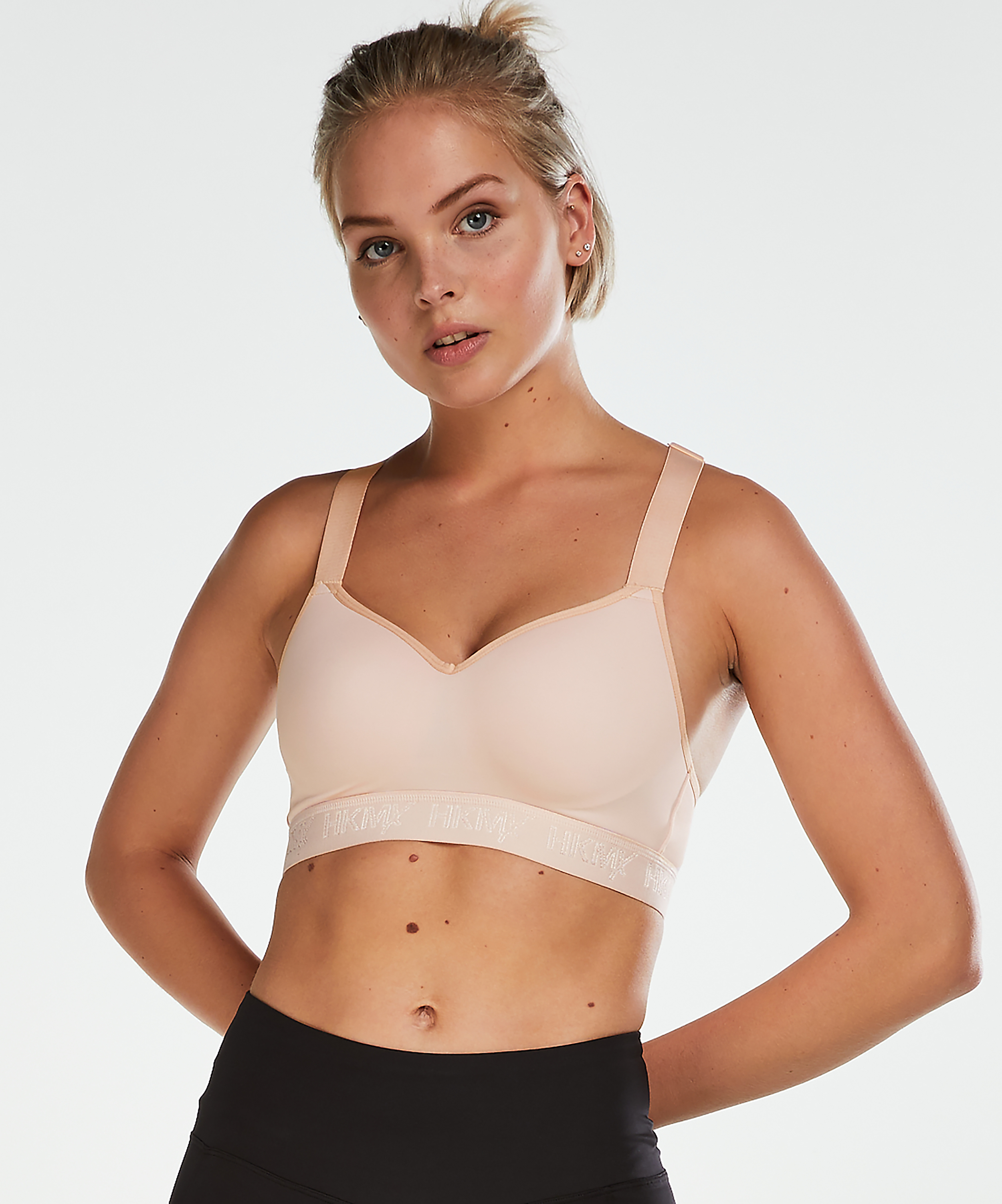 HKMX Soutien-gorge de sport The All Star Maintien niveau 2, Rose, main