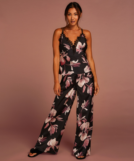 Palazzo broek, Zwart