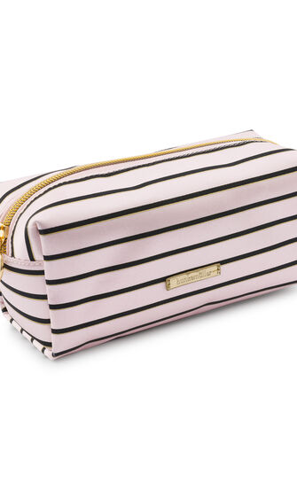 Trousse de maquillage Stripe, Rose
