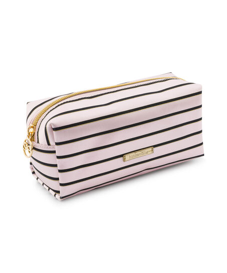 Trousse de maquillage Stripe, Rose