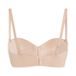 Voorgevormde strapless beugel-bh Smooth, Beige