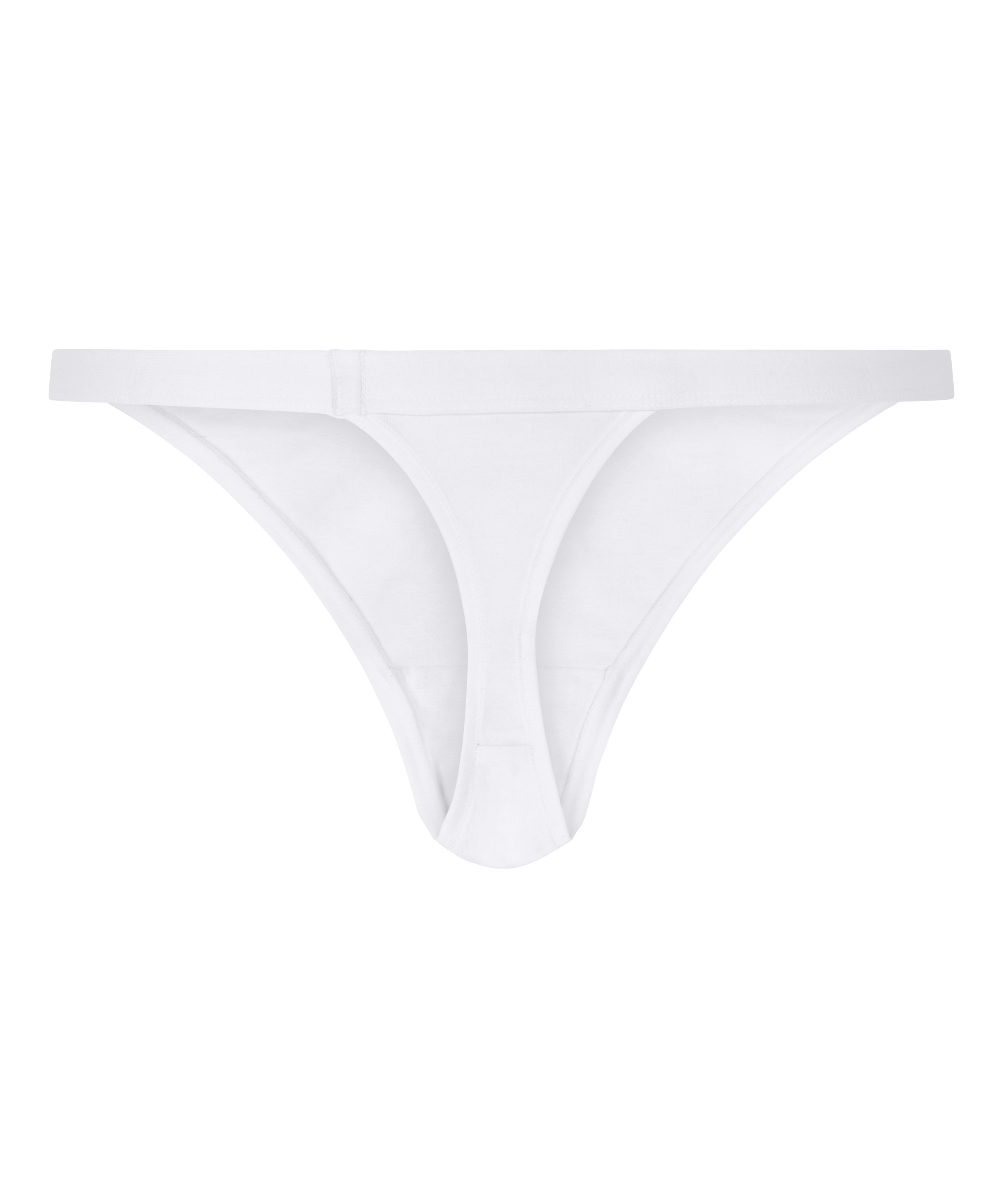 String en coton, Blanc, main