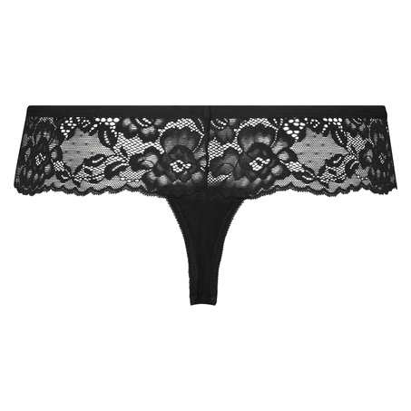 Boxer string Bianca, Noir