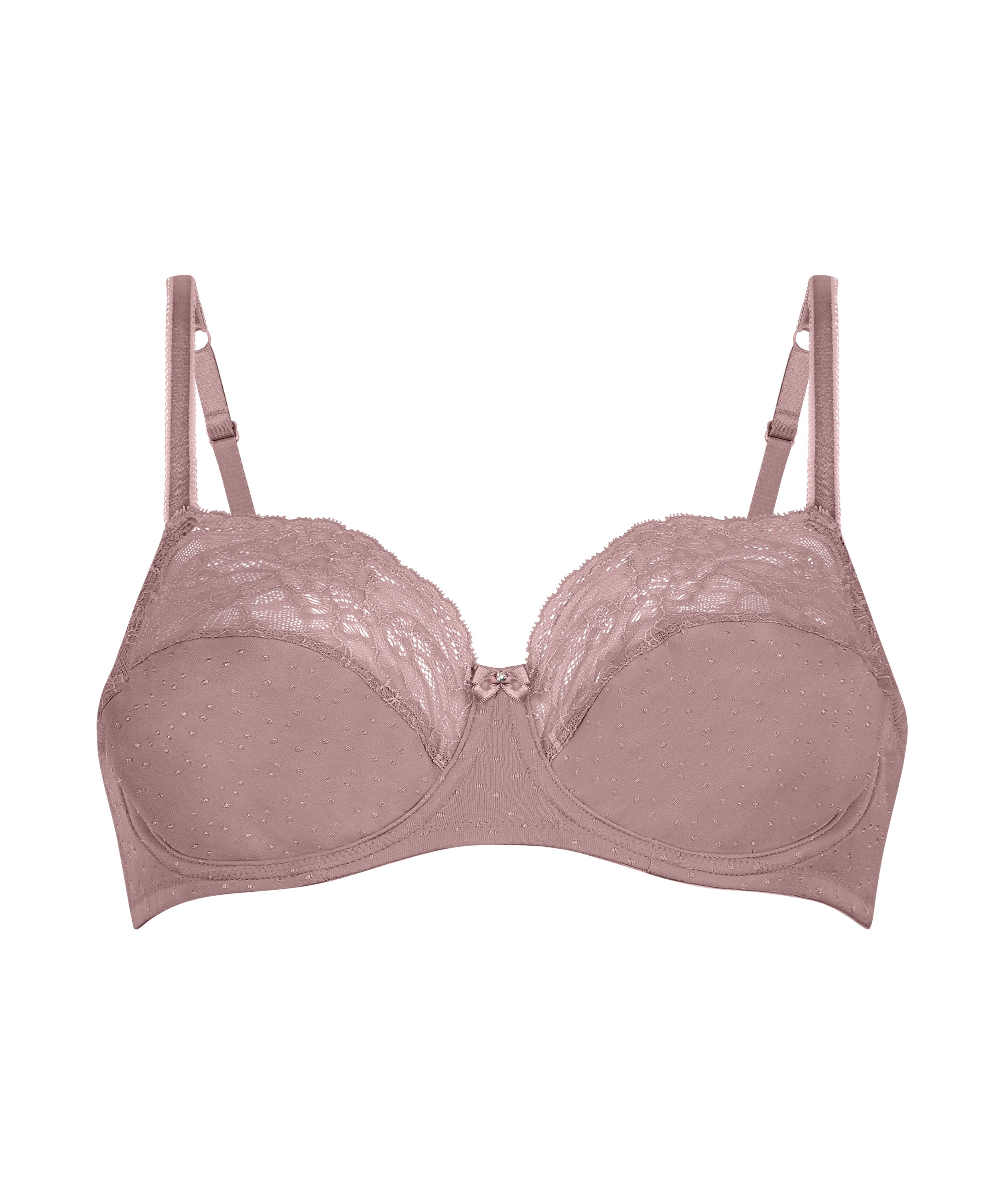Soutien-gorge &agrave; armatures non-pr&eacute;form&eacute; Sophie, Rose, main