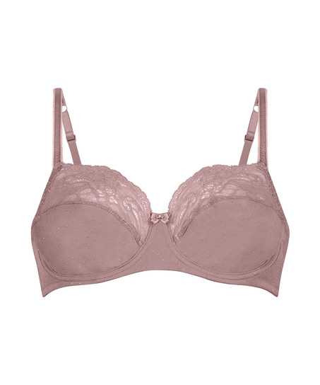 Soutien-gorge &agrave; armatures non-pr&eacute;form&eacute; Sophie, Rose