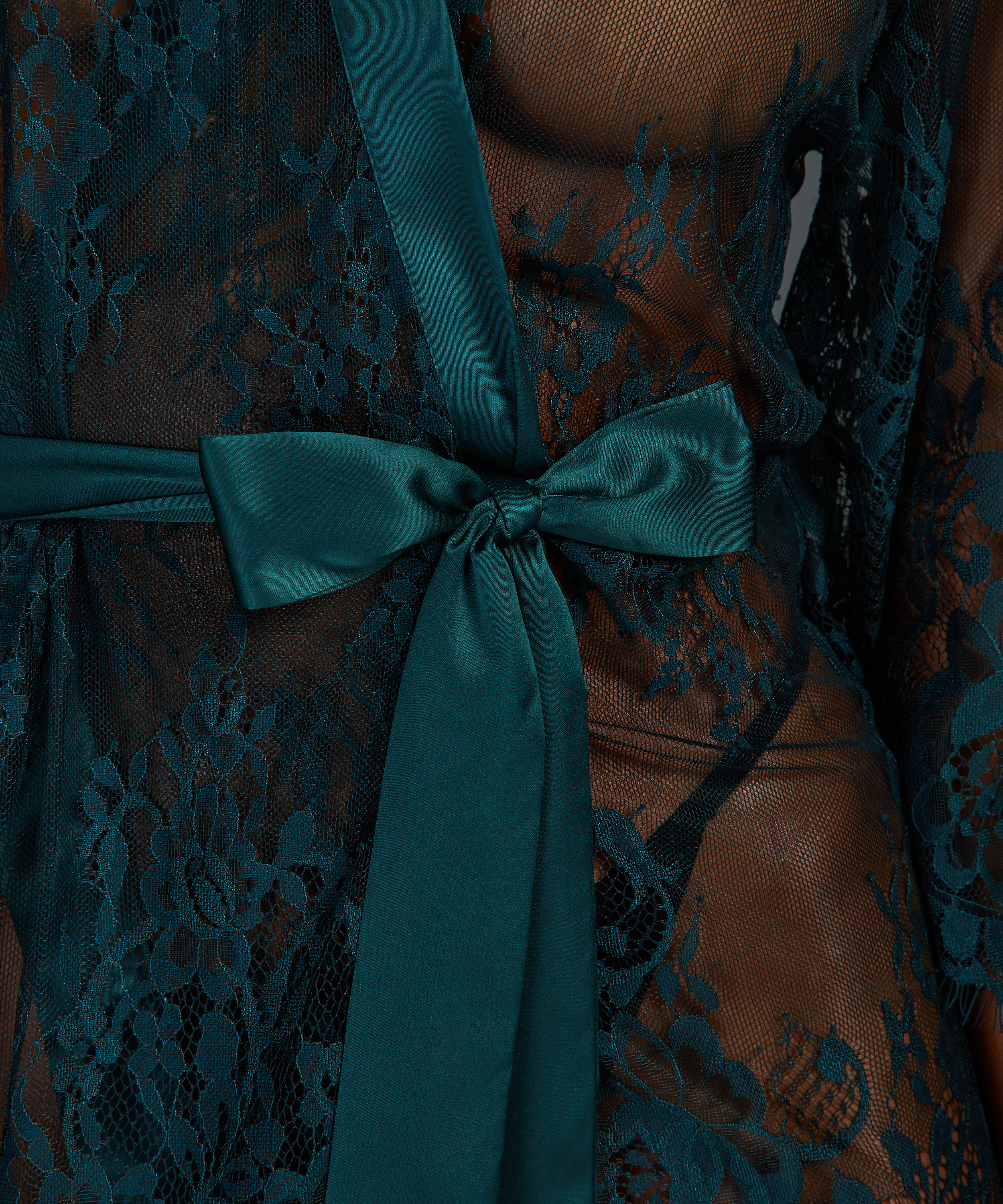 Kimono Lace Isabelle, Vert, main