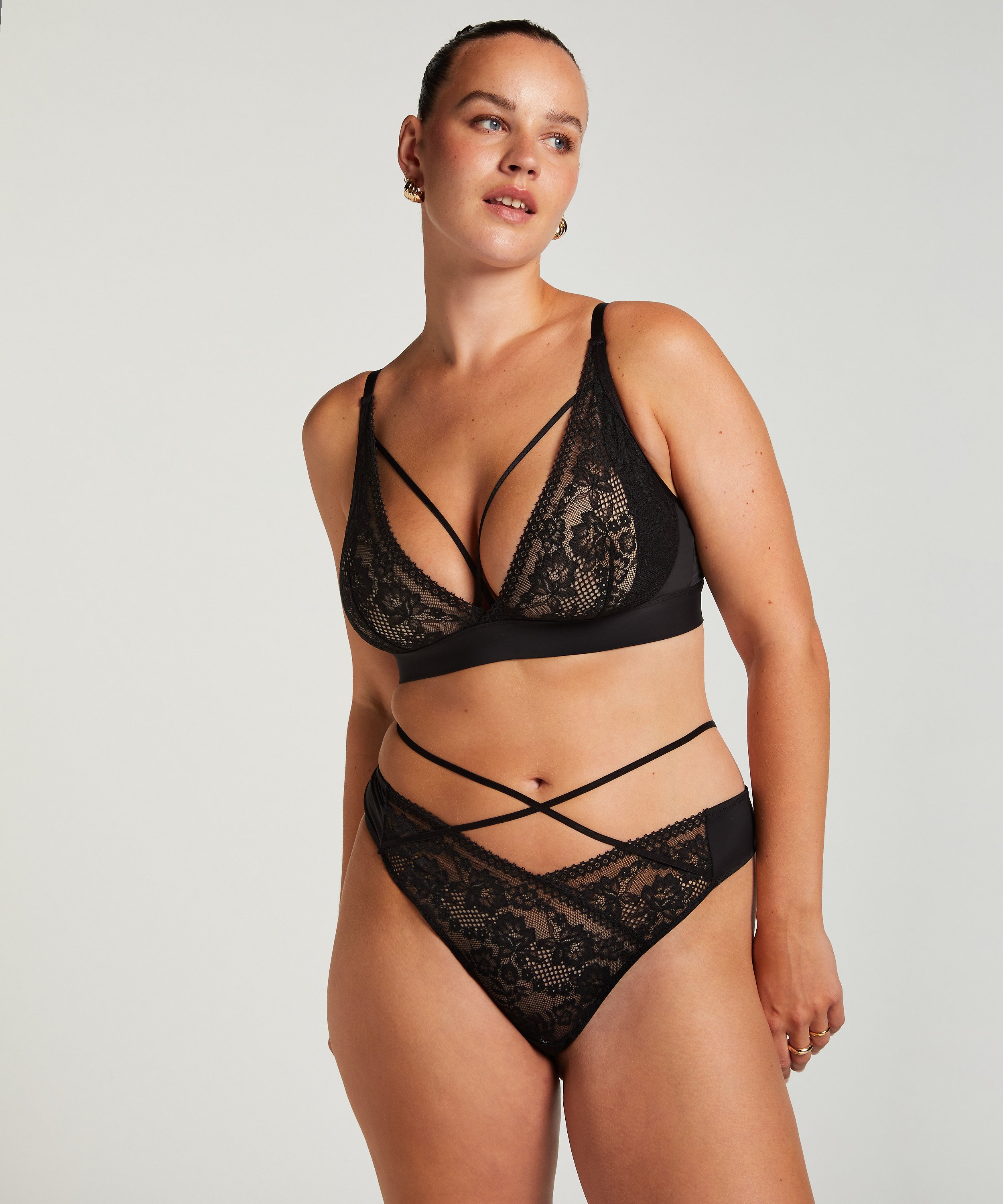 Bralette Remi, Zwart, main