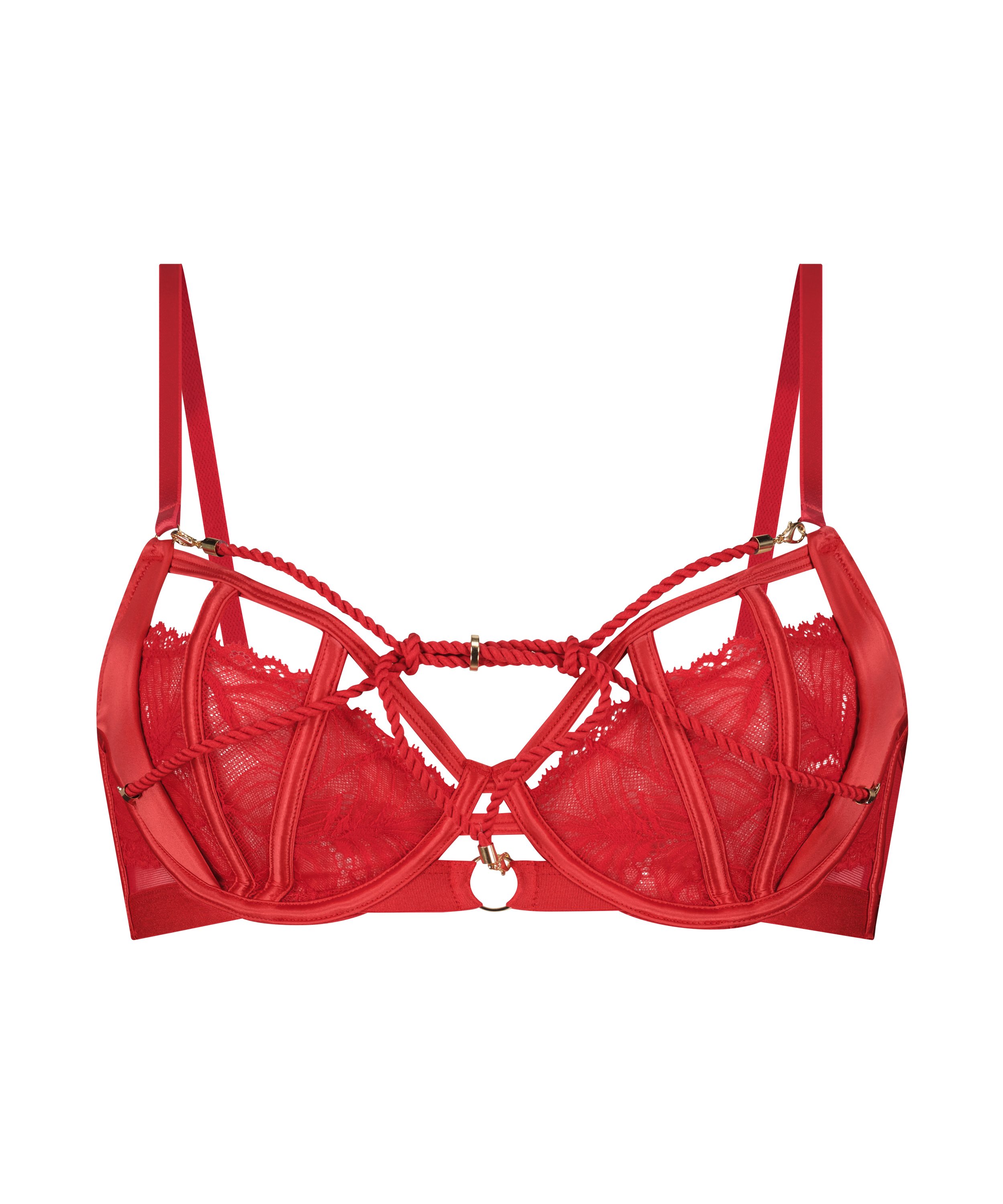 Soutien-gorge à armatures non-préformé Bellini, Rouge, main
