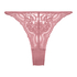 Slip brésilien jambes hautes Kaiden, Rose