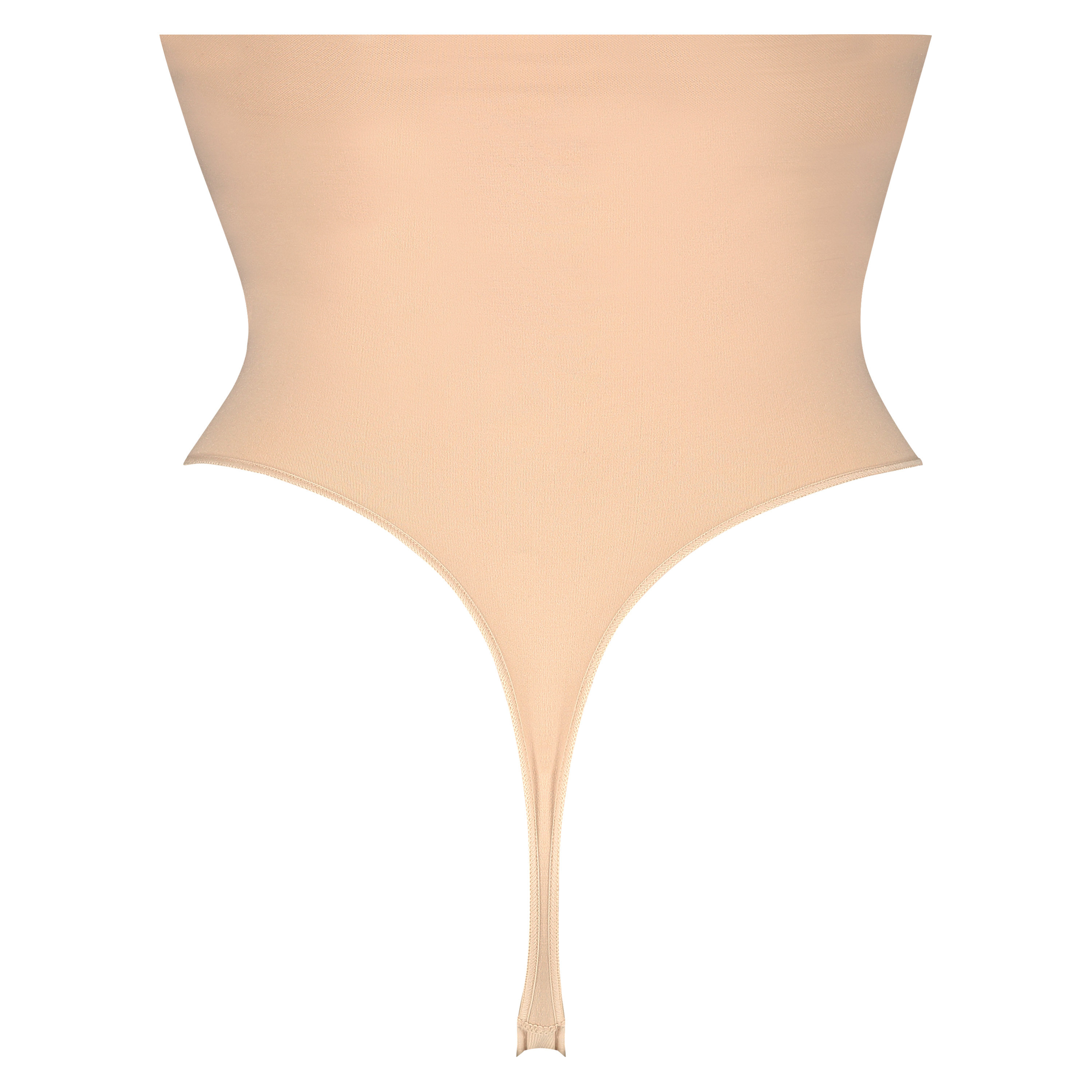 String raffermissant taille haute - Level 2, Beige, main