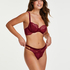 Soutien-gorge &agrave; armatures non rembourr&eacute; Raine Rebecca Mir, Rouge