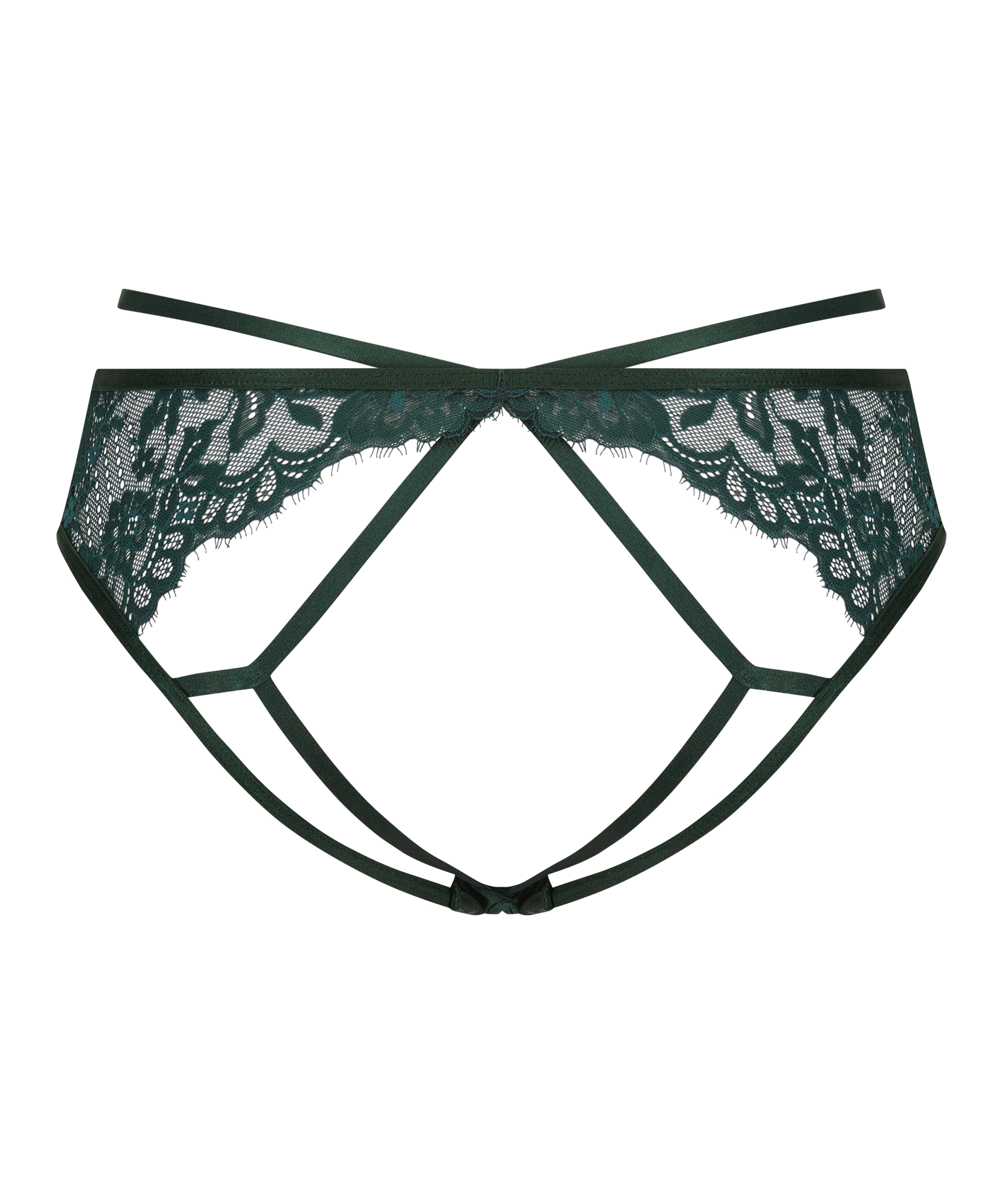 Brazilian met open kruis Iggy, Groen, main