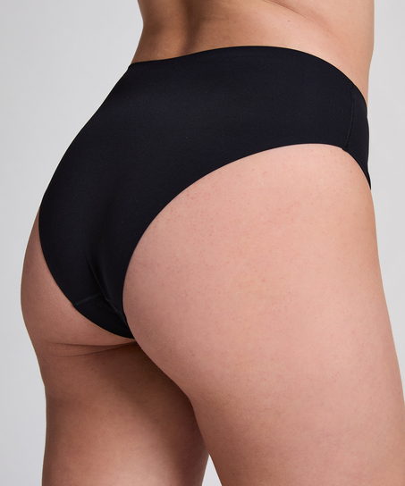 Slip br&eacute;silien Smooth, Noir