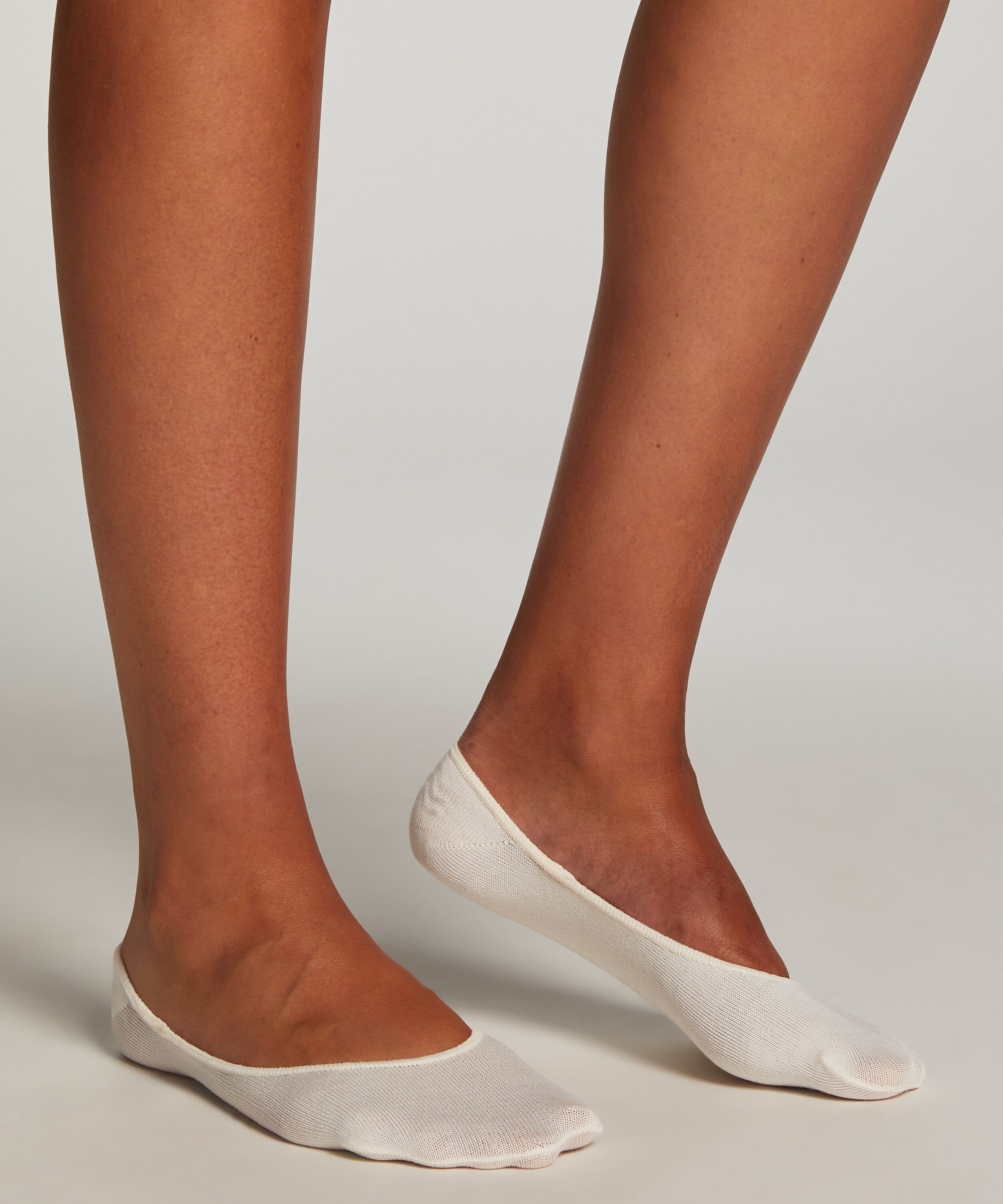 2 paar footsies, Wit