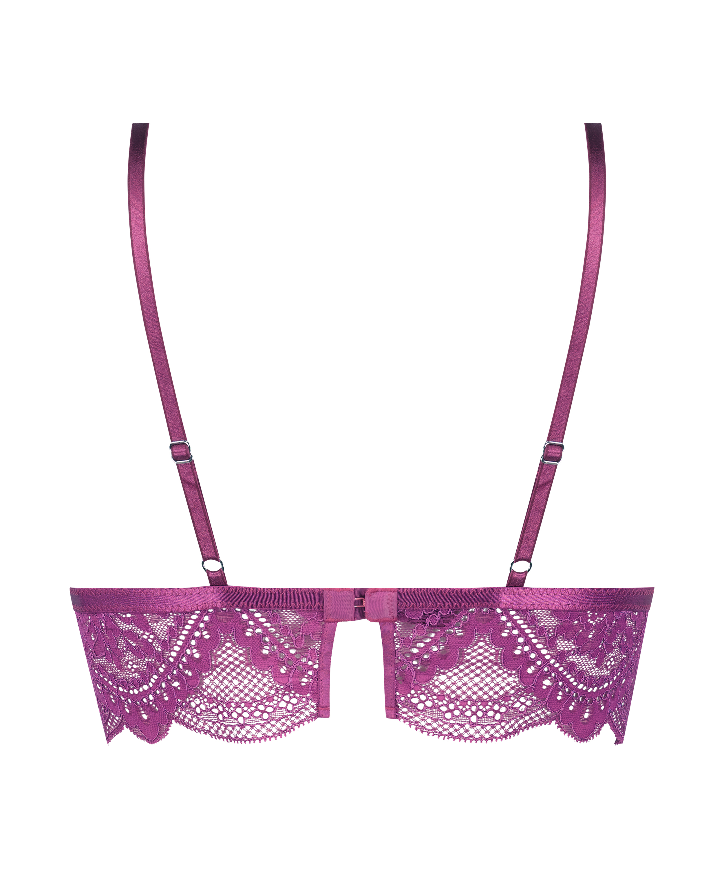 Brassière Stacey, Pourpre, main