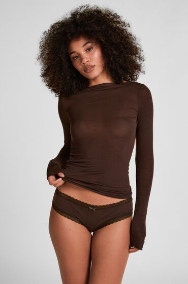 Hunkemöller Brazilian Georgia Katoen Bruin