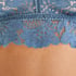 Voorgevormde longline bh zonder beugel Shiloh, Blauw