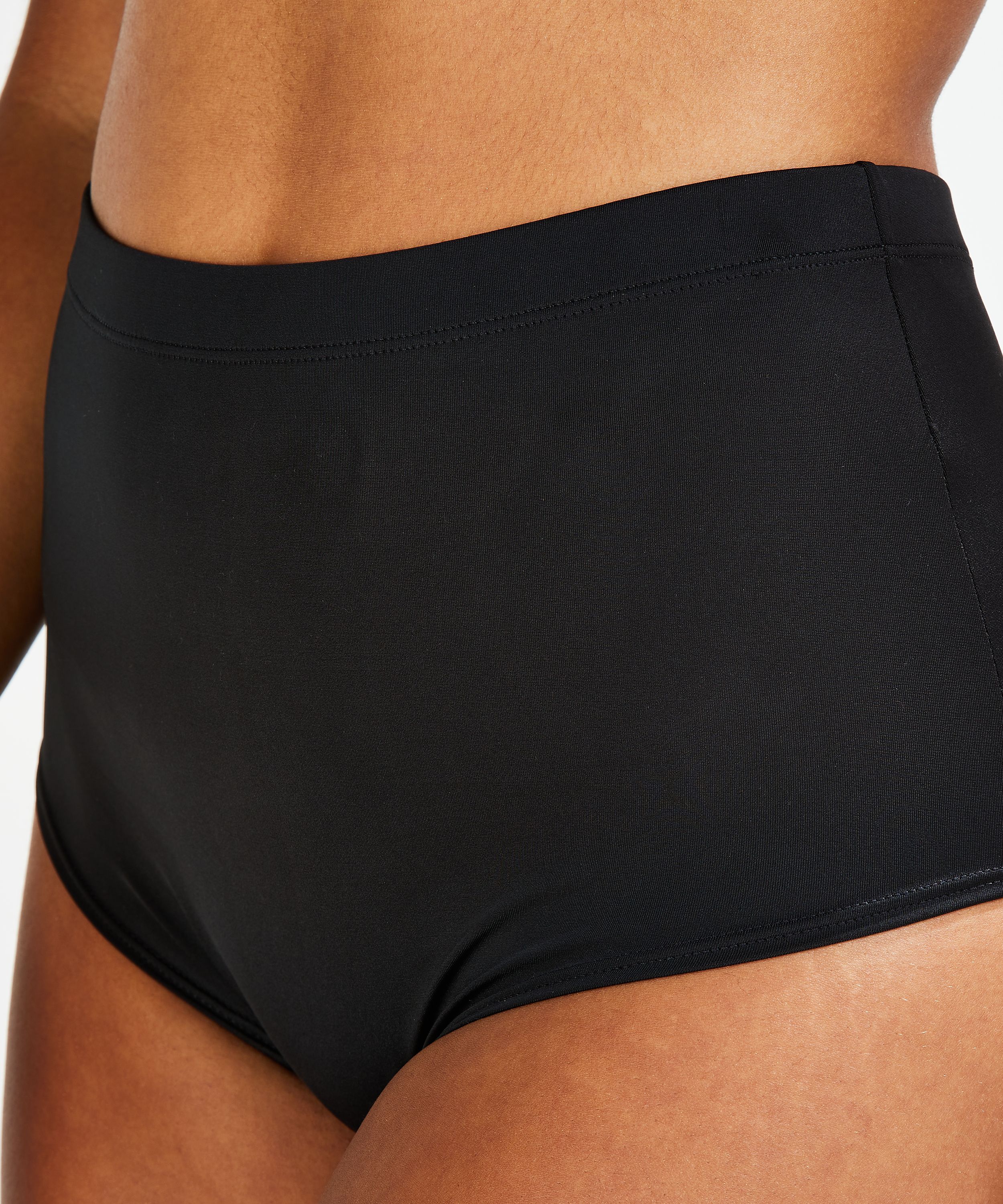Boxer de bikini Basic, Noir, main