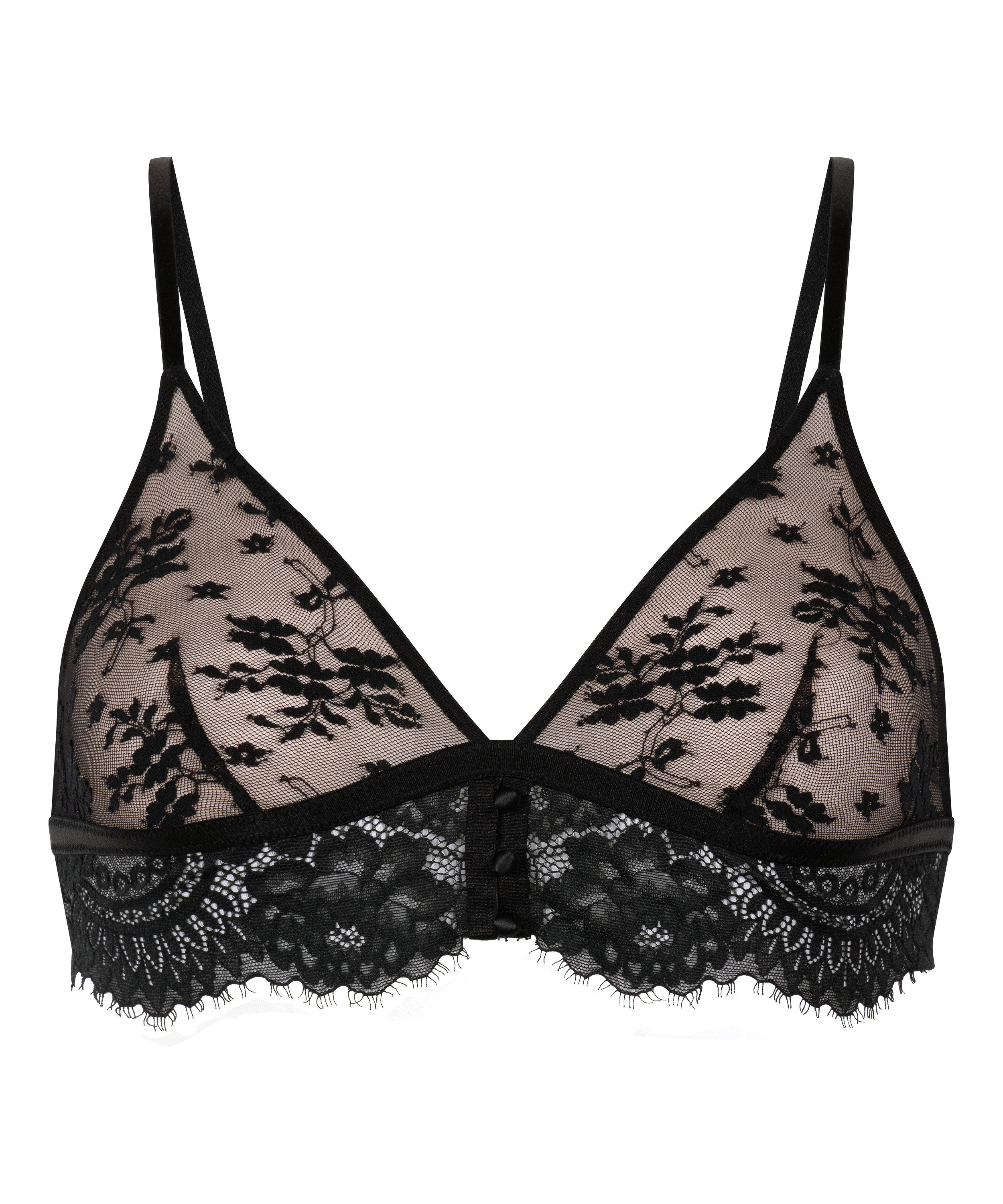 Bralette Lou, Zwart, main