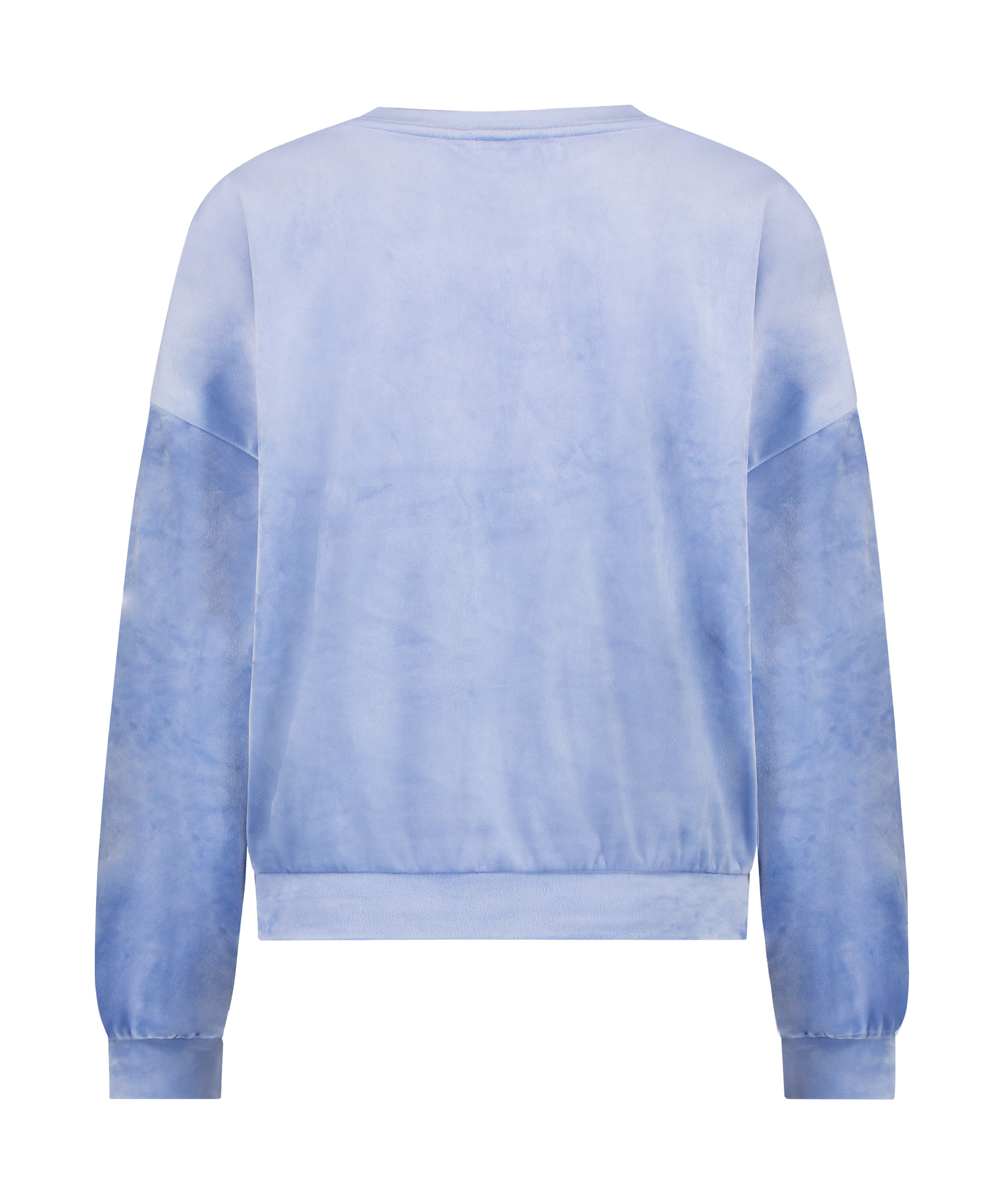 Velours Top, Blauw, main