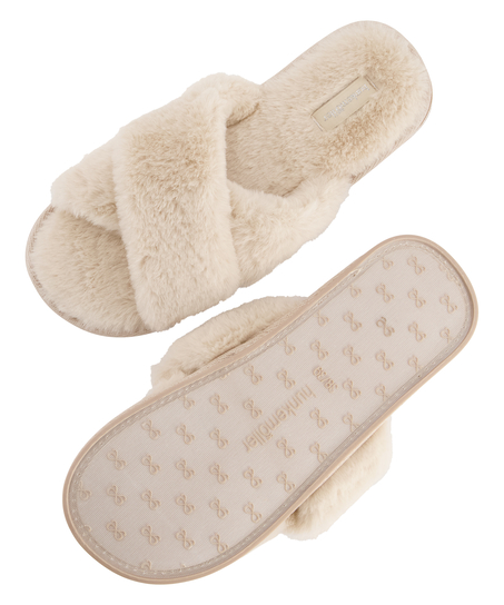 Slipper Lia, Beige
