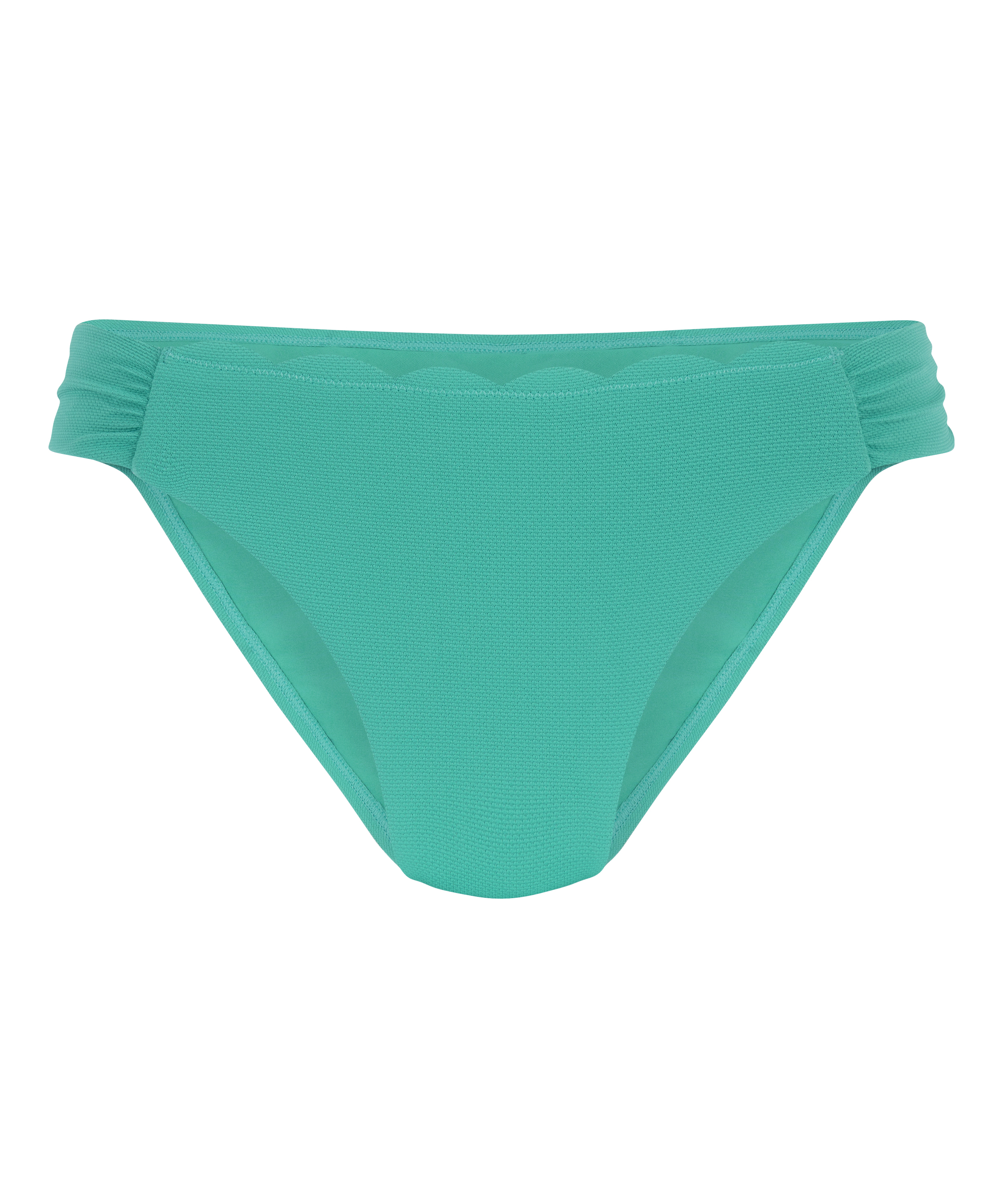 Slip de Bikini Rio Scallop, Vert, main