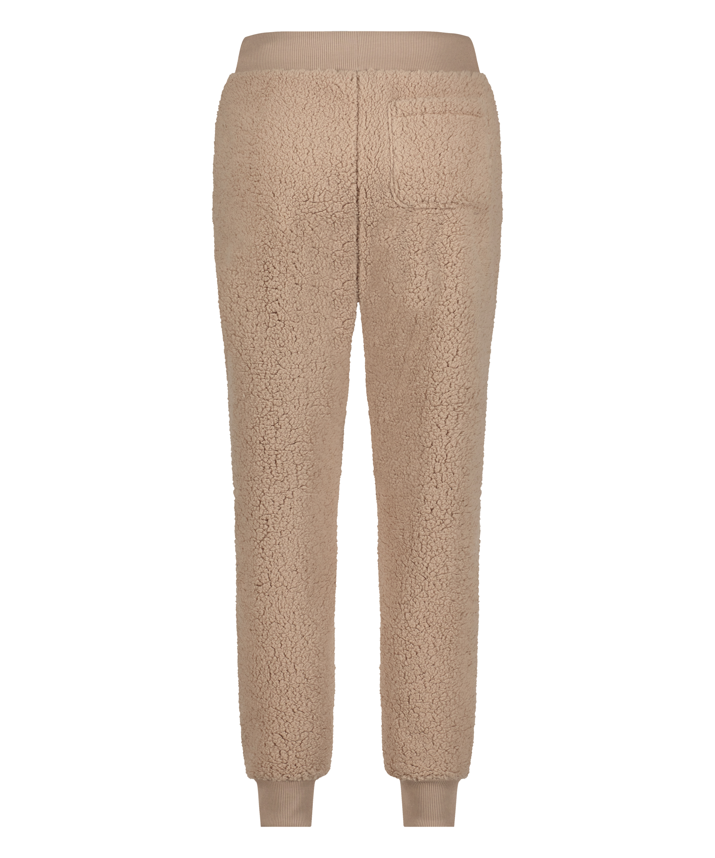 Pantalon de jogging polaire, Brun, main