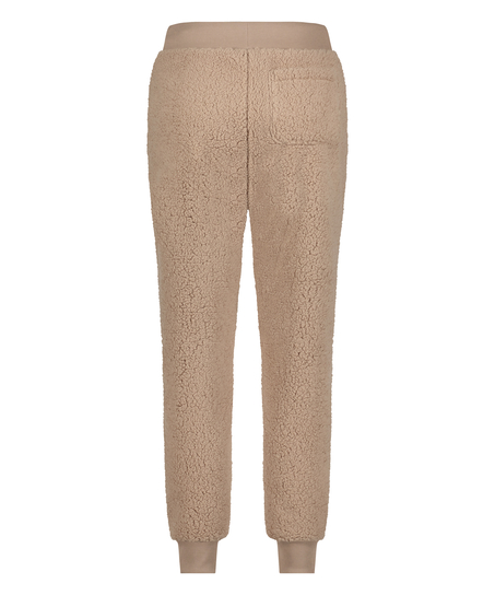 Pantalon de jogging polaire, Brun