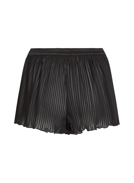 Short Plisse, Noir