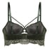 Soutien-gorge &agrave; armatures rembourr&eacute; longline Amara, Vert