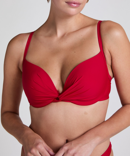 Voorgevormde beugel bikinitop Luna, Rood