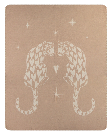 Knuffeldeken Leonie, Bruin