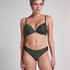 Invisible brazilian Lace Back, Groen