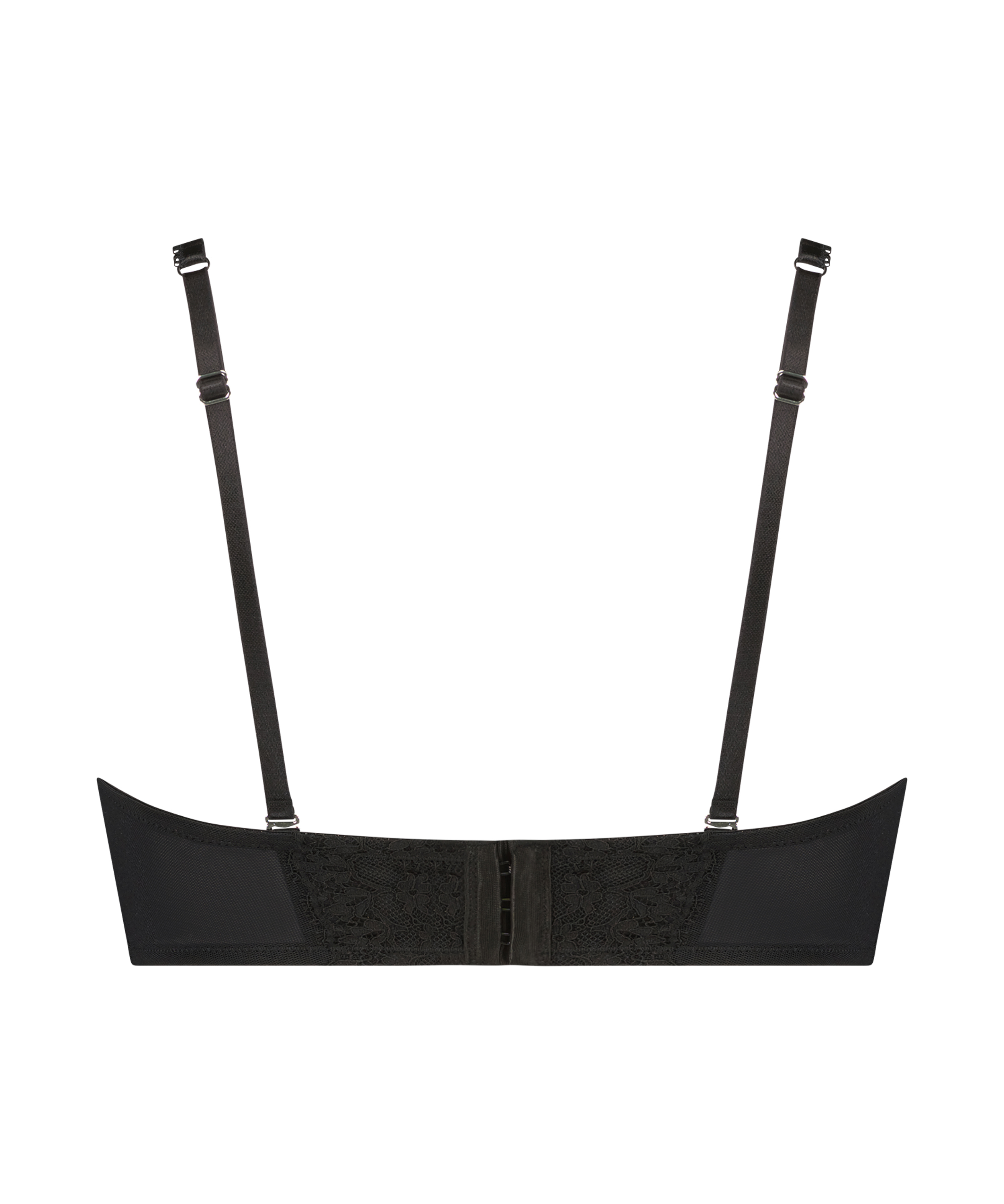 Voorgevormde strapless beugel bh Daisy, Zwart, main