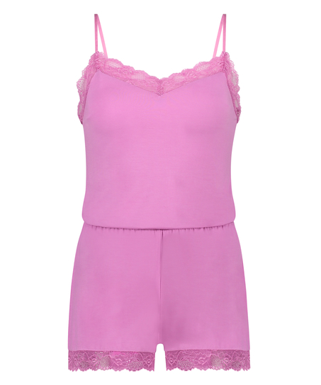 Korte pyjamaset Cami, Roze