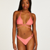 Bas de bikini taille haute Sicily, Orange