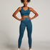 HKMX naadloze Sport bh, Blauw
