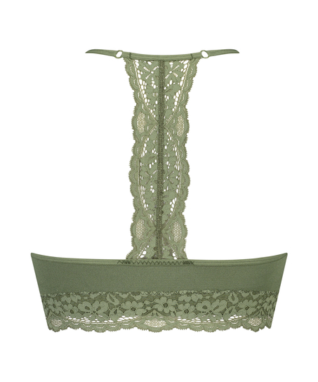 Brassi&egrave;re sans couture Marine, Vert