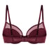 Soutien-gorge &agrave; armatures non-rembourr&eacute; Dulce, Pourpre