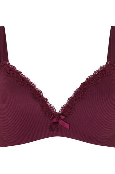 Hunkemöller Voorgevormde bh zonder beugel Lola Paars, foto 3