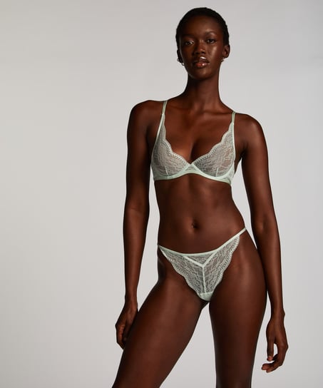 Niet-voorgevormde beugel bh Isabelle, Groen