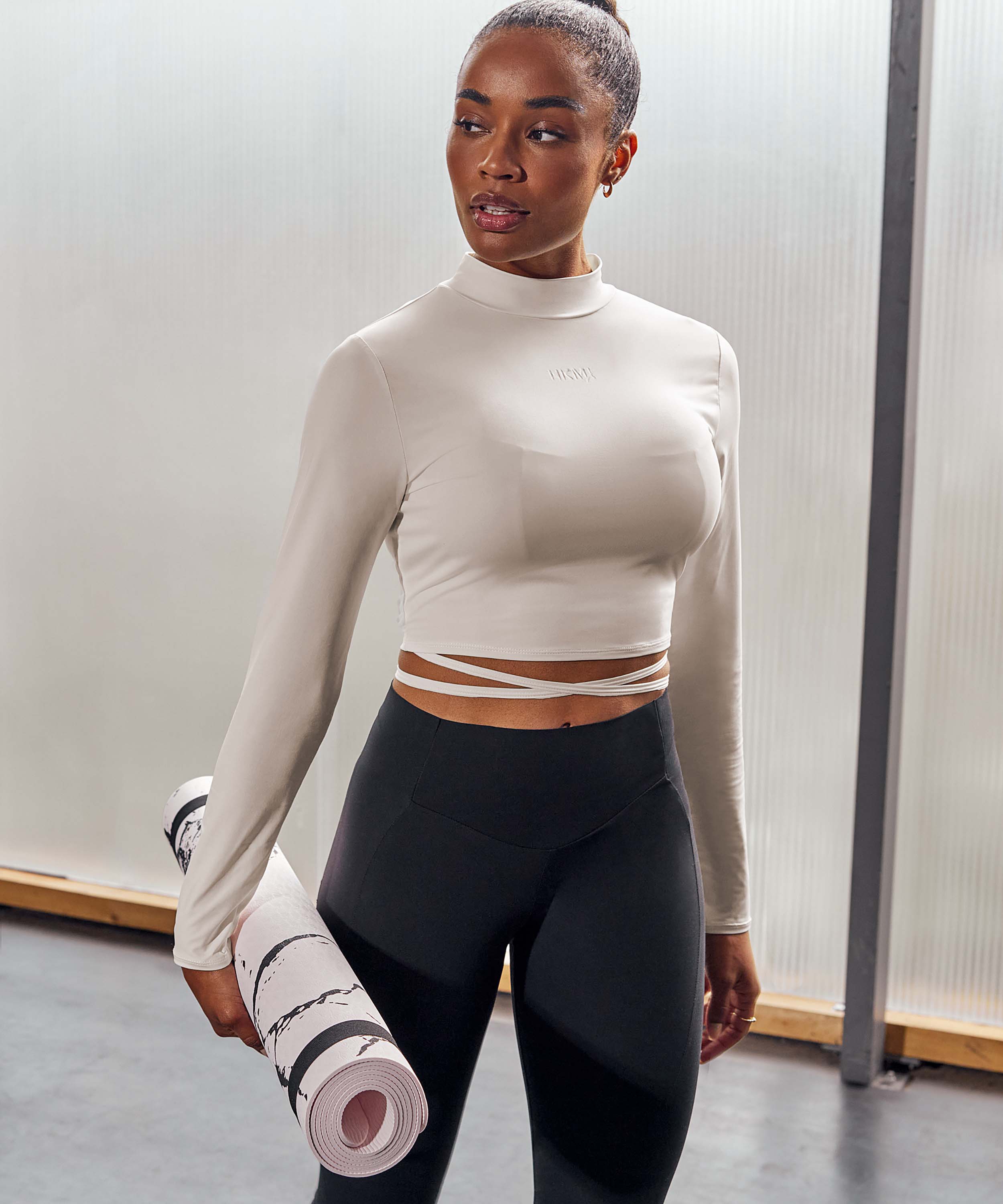 HKMX Make Me Zen High Waisted Legging, Zwart, main