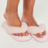 Slippers Fake Fur, Roze