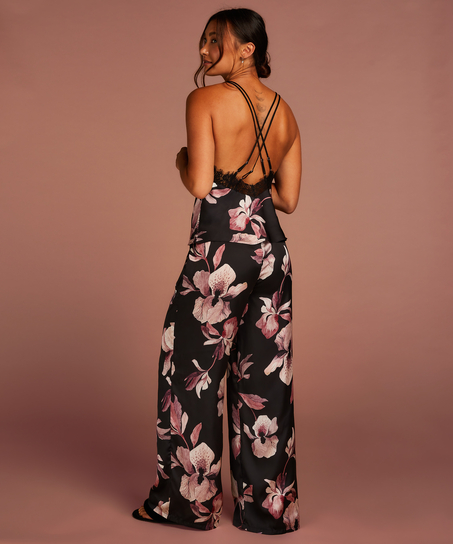 Palazzo broek, Zwart